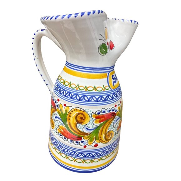 Other - VTG Spanish Handmade Puente Del Arzobispo Sangria Pitcher SKU 9407